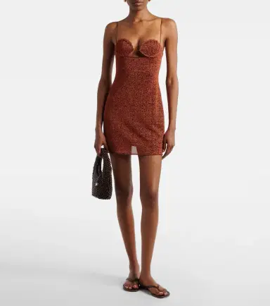 Oséree Oséree Lumière Shell minidress | Thumbnail 4
