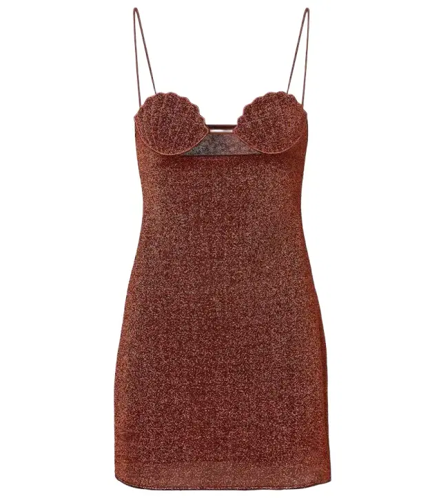 Oseree Oséree Lumière Shell minidress