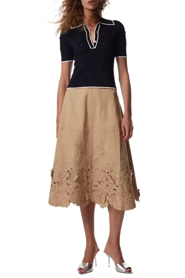 CHRISTY LYNN Bobbi Skirt - Khaki