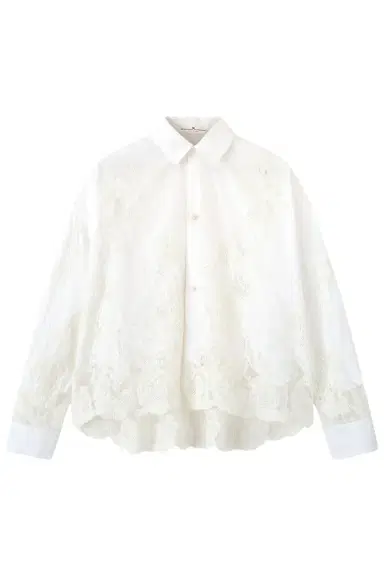 ERMANNO SCERVINO Long Sleeve Embroidered Shirt | Thumbnail 1 ERMANNO SCERVINO Long Sleeve Embroidered Shirt | Thumbnail 1