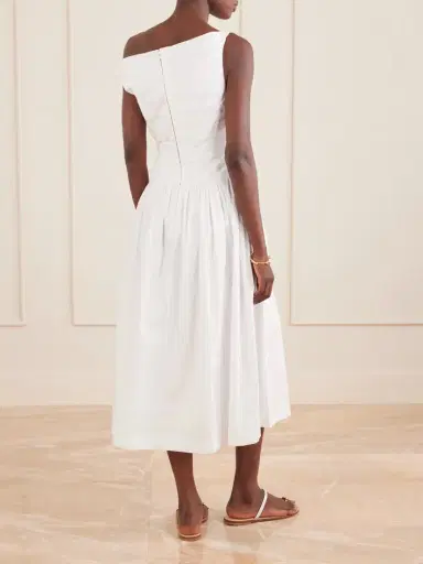 Cara Cara Zora Cotton-poplin Midi Dress | Thumbnail 3 Cara Cara Zora Cotton-poplin Midi Dress | Thumbnail 3