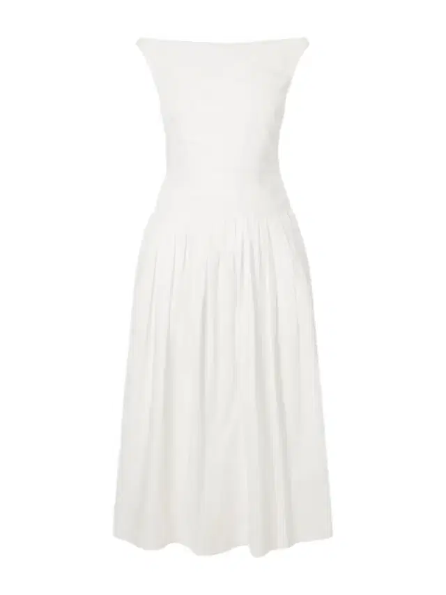 Cara Cara Zora Cotton-poplin Midi Dress