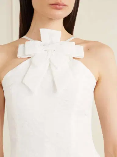 SHUSHU/TONG Bow-detailed Taffeta Mini Dress | Thumbnail 4 SHUSHU/TONG Bow-detailed Taffeta Mini Dress | Thumbnail 4