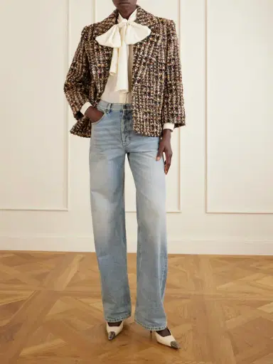Saint Laurent Wool-blend Bouclé Blazer | Thumbnail 2