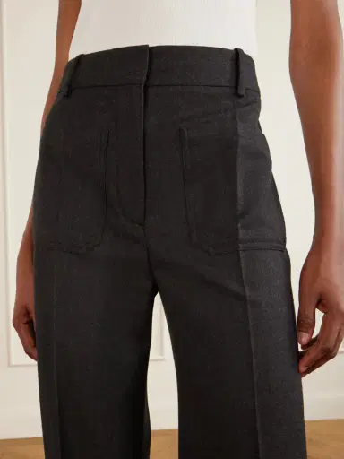 Victoria Beckham Alina Wide-leg Wool Pants | Thumbnail 5 Victoria Beckham Alina Wide-leg Wool Pants | Thumbnail 5