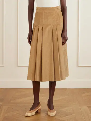 Gabriela Hearst Wesley Corduroy Cotton Maxi Skirt | Thumbnail 3 Gabriela Hearst Wesley Corduroy Cotton Maxi Skirt | Thumbnail 3