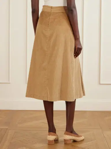 Gabriela Hearst Wesley Corduroy Cotton Maxi Skirt | Thumbnail 4 Gabriela Hearst Wesley Corduroy Cotton Maxi Skirt | Thumbnail 4