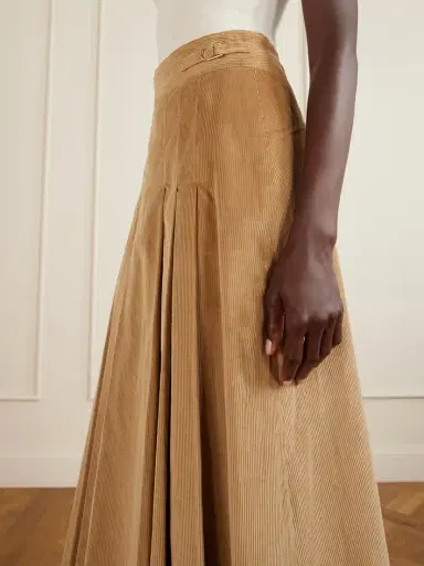 Gabriela Hearst Wesley Corduroy Cotton Maxi Skirt | Thumbnail 5 Gabriela Hearst Wesley Corduroy Cotton Maxi Skirt | Thumbnail 5