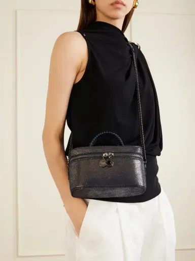 Stella McCartney Falabella Vanity Metallic Vegetarian Material Shoulder Bag | Thumbnail 2 Stella McCartney Falabella Vanity Metallic Vegetarian Material Shoulder Bag | Thumbnail 2