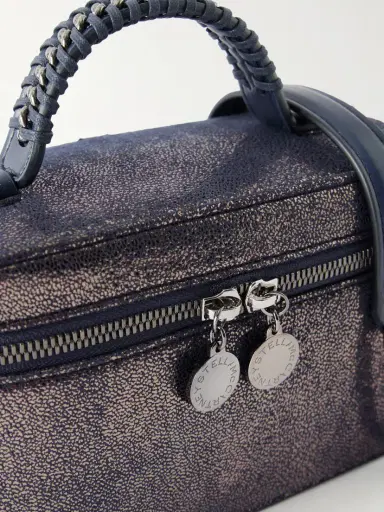 Stella McCartney Falabella Vanity Metallic Vegetarian Material Shoulder Bag | Thumbnail 5 Stella McCartney Falabella Vanity Metallic Vegetarian Material Shoulder Bag | Thumbnail 5