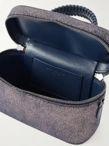 Stella McCartney Falabella Vanity Metallic Vegetarian Material Shoulder Bag | Thumbnail 6 Stella McCartney Falabella Vanity Metallic Vegetarian Material Shoulder Bag | Thumbnail 6