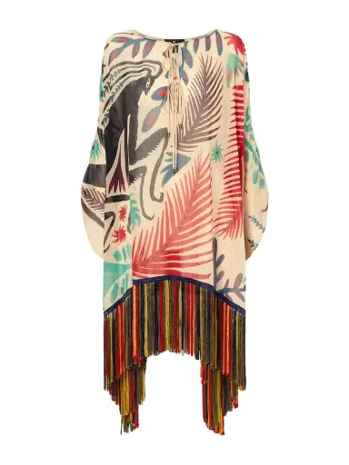 Etro Woven Fringe Mini Dress | Thumbnail 1 Etro Woven Fringe Mini Dress | Thumbnail 1