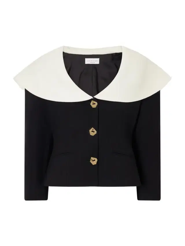 VIOLANTE NESSI Manuela Embellished Wool Jacket