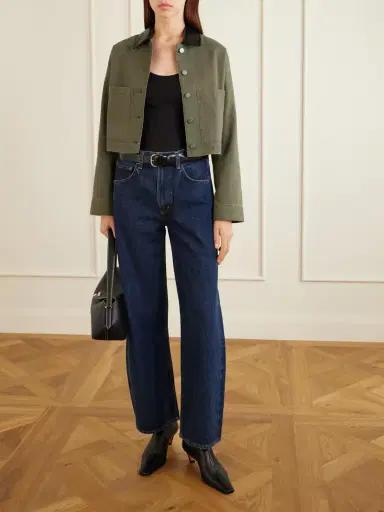 Anine Bing Yuma Cotton Jacket | Thumbnail 2 Anine Bing Yuma Cotton Jacket | Thumbnail 2