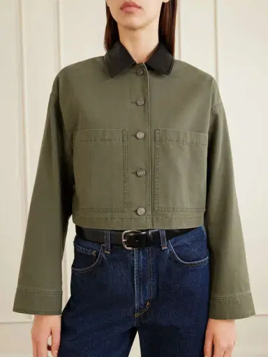 Anine Bing Yuma Cotton Jacket | Thumbnail 3 Anine Bing Yuma Cotton Jacket | Thumbnail 3