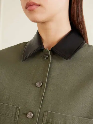 Anine Bing Yuma Cotton Jacket | Thumbnail 5 Anine Bing Yuma Cotton Jacket | Thumbnail 5