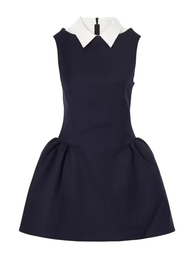 SHUSHU/TONG Patchwork Wool Mini Dress