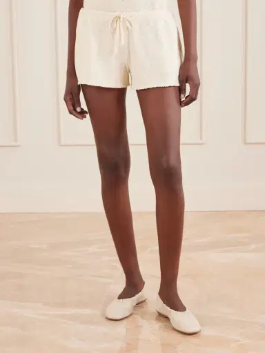 Suzie Kondi Shallis Cotton-bouclé Shorts | Thumbnail 3 Suzie Kondi Shallis Cotton-bouclé Shorts | Thumbnail 3