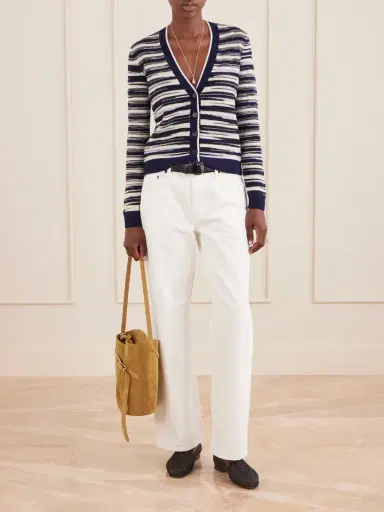 Missoni Striped Cashmere And Wool-blend Cardigan | Thumbnail 2 Missoni Striped Cashmere And Wool-blend Cardigan | Thumbnail 2