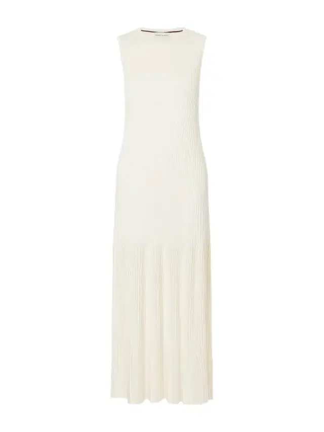 Veronica de Piante Gabby Ribbed-knit Jersey Maxi Dress