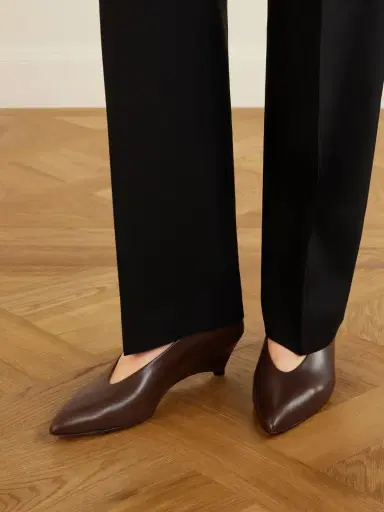 Jil Sander Arc Leather Pumps | Thumbnail 2 Jil Sander Arc Leather Pumps | Thumbnail 2