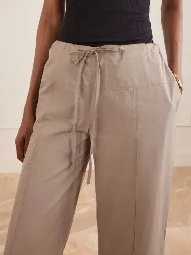 Deiji Studios Seam Organic Cotton Straight-leg Drawstring Pants | Thumbnail 5 Deiji Studios Seam Organic Cotton Straight-leg Drawstring Pants | Thumbnail 5