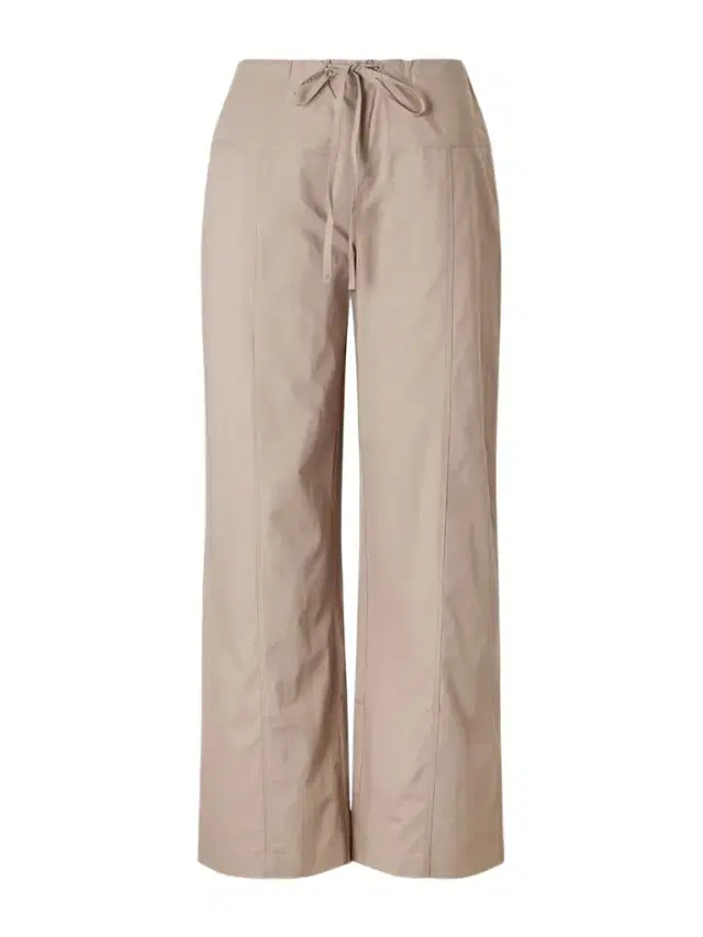 Seam Organic Cotton Straight-leg Drawstring Pants