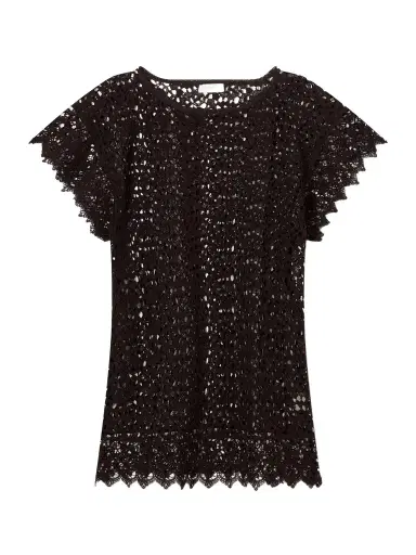 Suzie Kondi Kristina Crocheted Cotton Mini Dress | Thumbnail 1