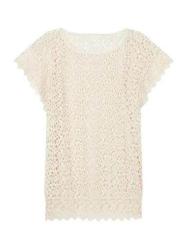 Suzie Kondi Kristina Crocheted Cotton Mini Dress | Thumbnail 1