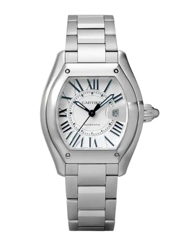 Cartier Roadster Medium Automatic Steel Watch, Ref. Crwsrd0019