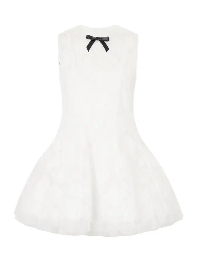 SHUSHU/TONG Bow-detailed Cotton-blend Guipure-lace Mini Dress