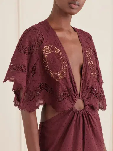 Johanna Ortiz Paradise Crocheted-trimmed Cotton-blend Maxi Dress | Thumbnail 4 Johanna Ortiz Paradise Crocheted-trimmed Cotton-blend Maxi Dress | Thumbnail 4