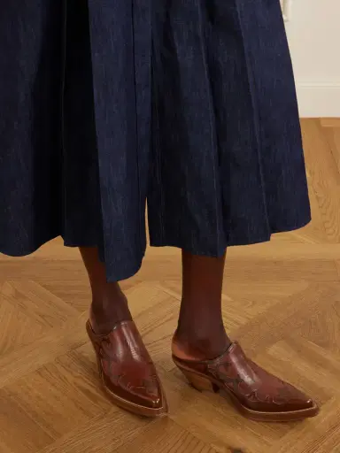 Gabriela Hearst Temperance Western Mules | Thumbnail 2 Gabriela Hearst Temperance Western Mules | Thumbnail 2