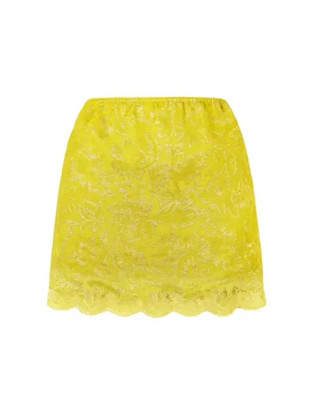 Lace-trimmed Metallic Floral-jacquard Mini Skirt