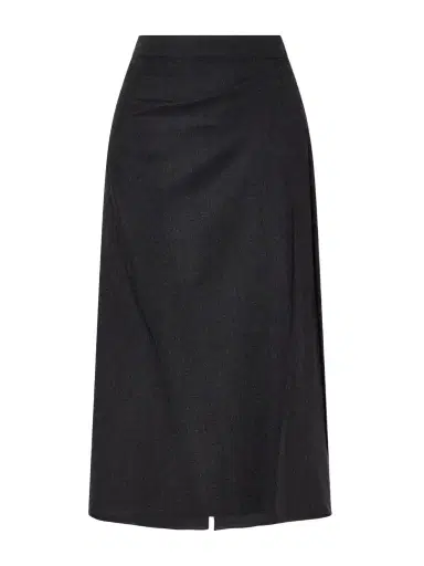 Victoria Beckham Wool Pleated Midi Skirt | Thumbnail 1 Victoria Beckham Wool Pleated Midi Skirt | Thumbnail 1