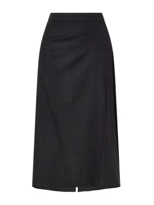 Victoria Beckham Wool Pleated Midi Skirt