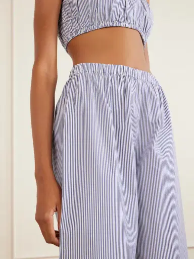 Suzie Kondi Striped Cotton-poplin Balloon Pants | Thumbnail 4 Suzie Kondi Striped Cotton-poplin Balloon Pants | Thumbnail 4