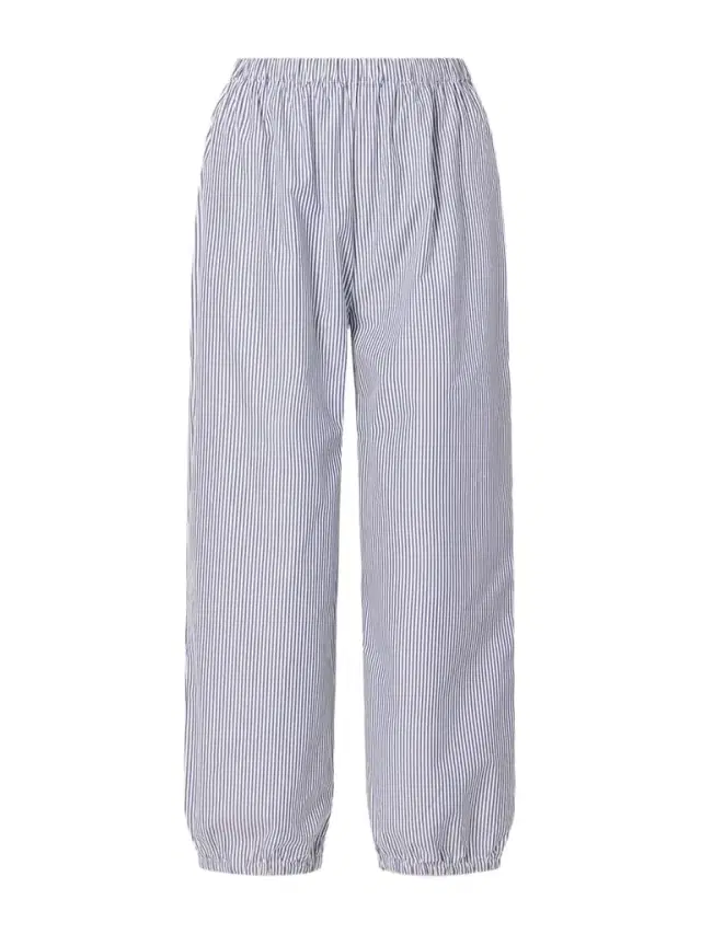 Suzie Kondi Striped Cotton-poplin Balloon Pants
