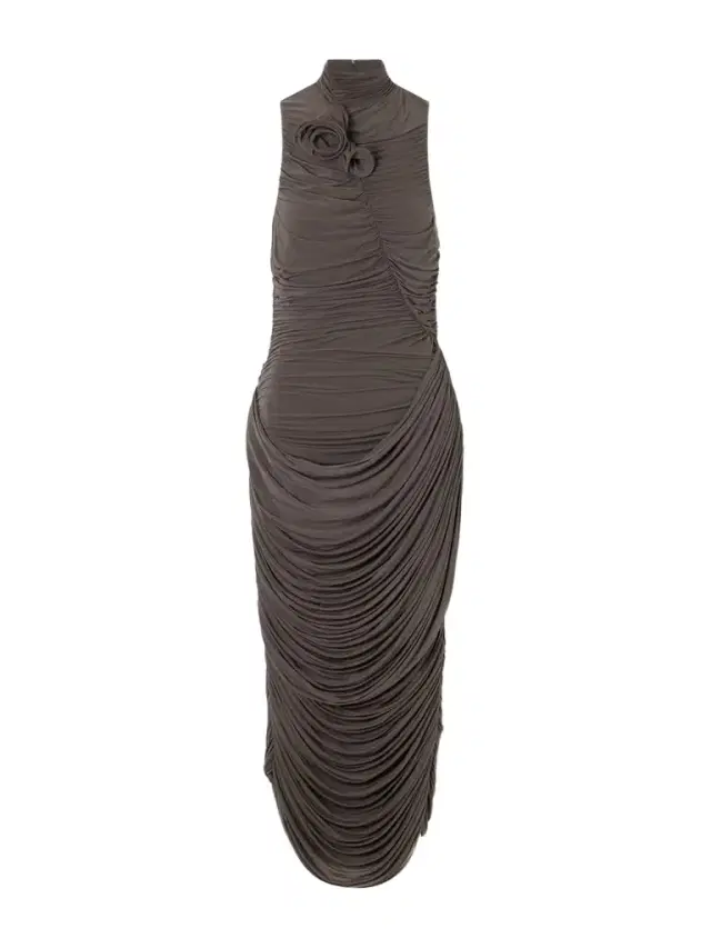 Magda Butrym Appliquéd Stretch-jersey Midi Dress