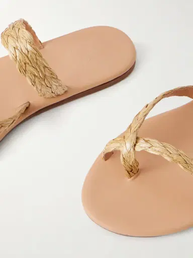 Ancient Greek Sandals Daphnae Raffia Sandals | Thumbnail 5 Ancient Greek Sandals Daphnae Raffia Sandals | Thumbnail 5