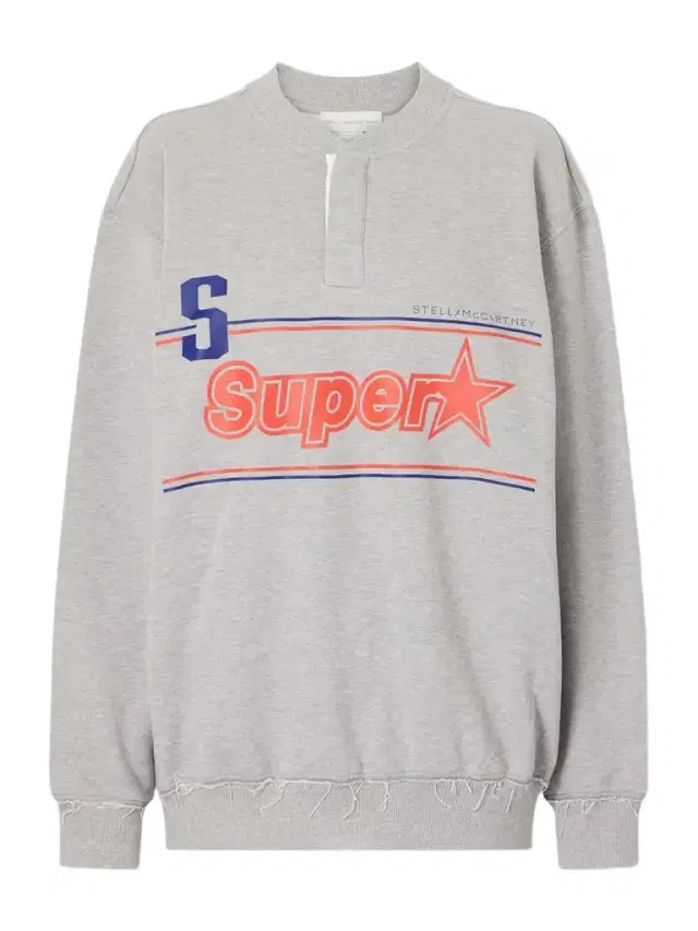 Stella McCartney Superstar Logo-printed Cotton-jersey Sweatshirt