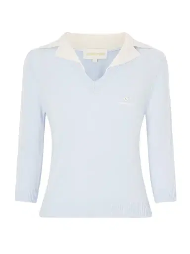 SHUSHU/TONG Logo-appliquéd Ribbed Wool Top | Thumbnail 1 SHUSHU/TONG Logo-appliquéd Ribbed Wool Top | Thumbnail 1