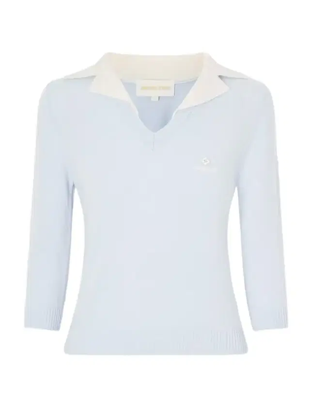SHUSHU/TONG Logo-appliquéd Ribbed Wool Top