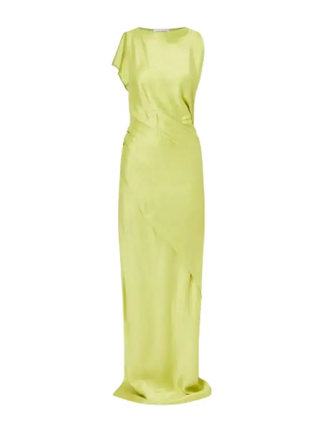 Victoria Beckham Satin Draped Gown