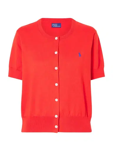 Polo Ralph Lauren Logo-embroidered Cotton-blend Cardigan | Thumbnail 1 Polo Ralph Lauren Logo-embroidered Cotton-blend Cardigan | Thumbnail 1