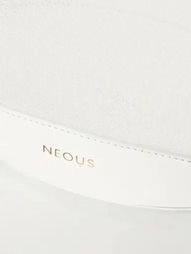 NEOUS Pardalis Leather-trimmed Mesh Bucket Shoulder Bag | Thumbnail 5