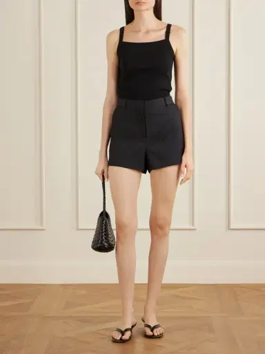 Veronica de Piante Belle Silk Mini Shorts | Thumbnail 2 Veronica de Piante Belle Silk Mini Shorts | Thumbnail 2