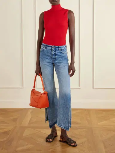Loewe + Paula's Ibiza Puzzle Small Leather Shoulder Bag | Thumbnail 3