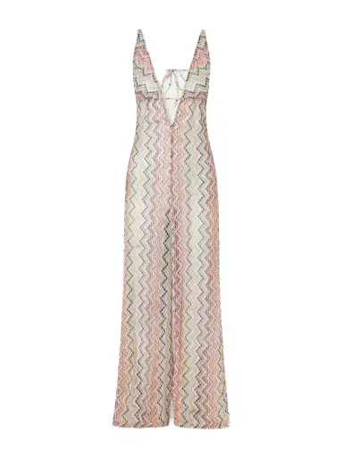 Missoni Striped Metallic Crochet-knit Coverup | Thumbnail 1