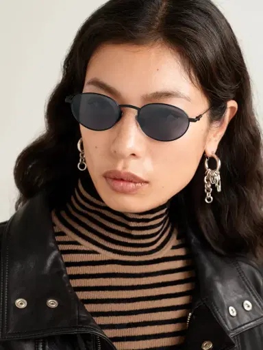 Thistles The Cruz Oval-frame Metal Sunglasses | Thumbnail 2 Thistles The Cruz Oval-frame Metal Sunglasses | Thumbnail 2